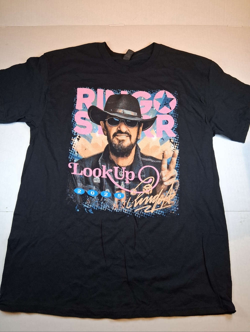 Ringo Starr Tour Concert T-shirt Men Size Large